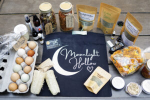 Photo of products sold by Moonlight Hollow Farm by Brodie Curtsinger