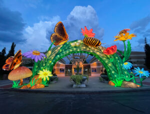 Photo of Wild Summer Lights entrance at Mesker Park Zoo & Botanic Garden by Laura Mathis