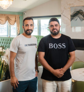 Photo of Serhat Turan and Mehmet Alkan by Zach Straw.